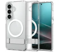 Spigen Ultra Hybrid S Mag MagSafe do Galaxy S26 Clear white