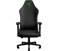 Razer Iskur V2 X NewGen Gamingowy do 136kg Skóra ECO Czarno-zielony