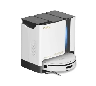 Robot sprzątający COBBO Pro 28 3D Ultra Funkcja mopowania Stacja oczyszczająca Tworzenie mapy pomieszczenia 68dB Funkcje AI