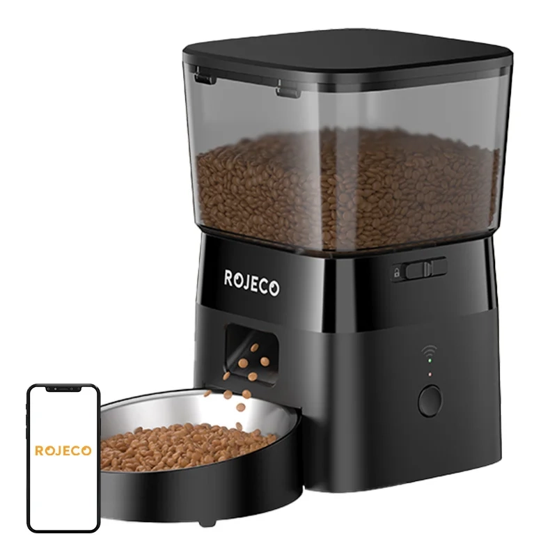 Dozownik Rojeco Pet Feeder WiFi 2l