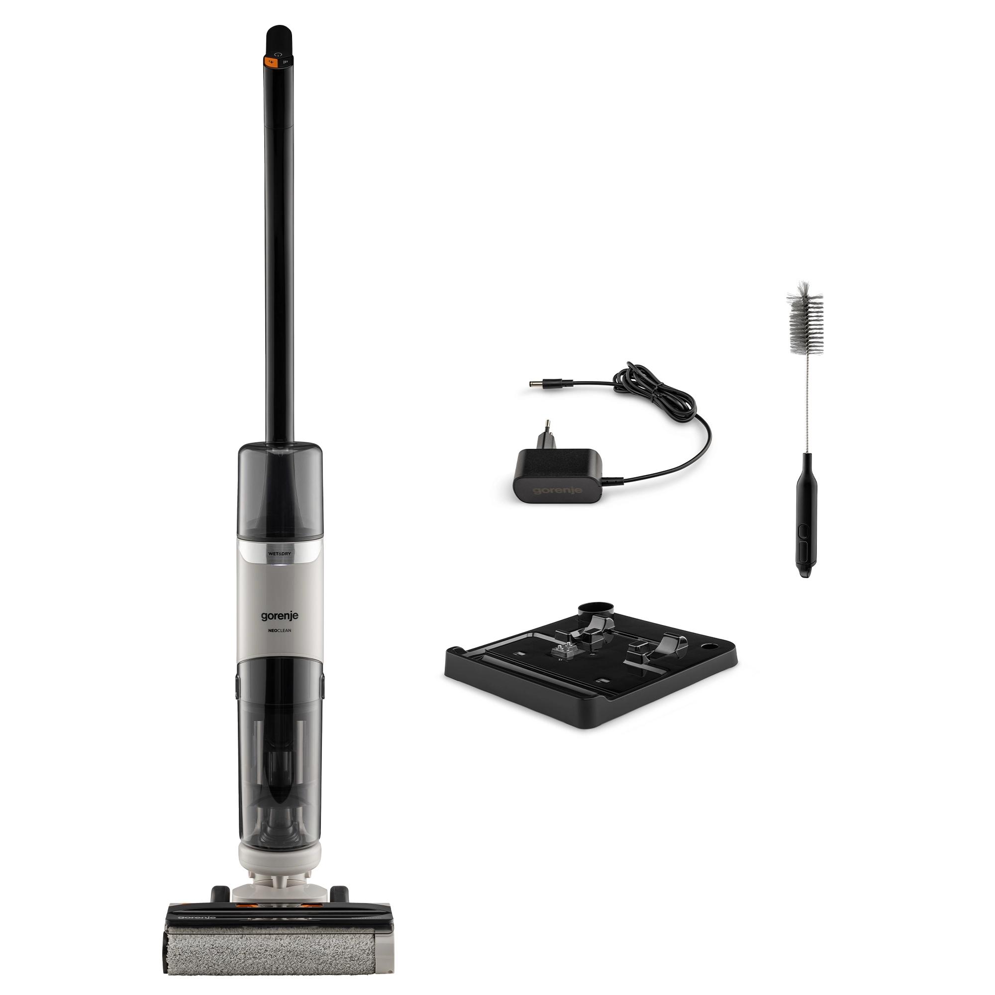 Odkurzacz bezprzewodowy Gorenje SFC216100G 30min Funkcja mycia