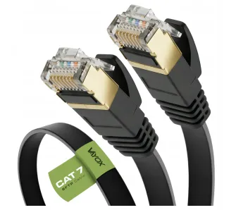 Kabel sieciowy Vayox VA0065-1,5 Ethernet Cat.7 1,5m Czarny
