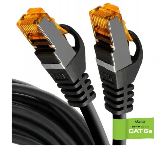 Kabel sieciowy Vayox VA0176-3 Ethernet Cat.6a 3m Czarny