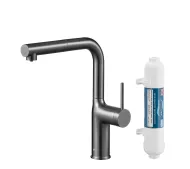 KFA Armatura Duero Pure Move Pull-Out 6623-422-61 Grafitowy Stal szlachetna