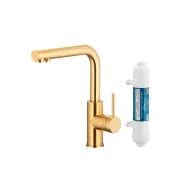 KFA Armatura Duero Pure Basic 6623-912-39 Jasne złoto Stal szlachetna