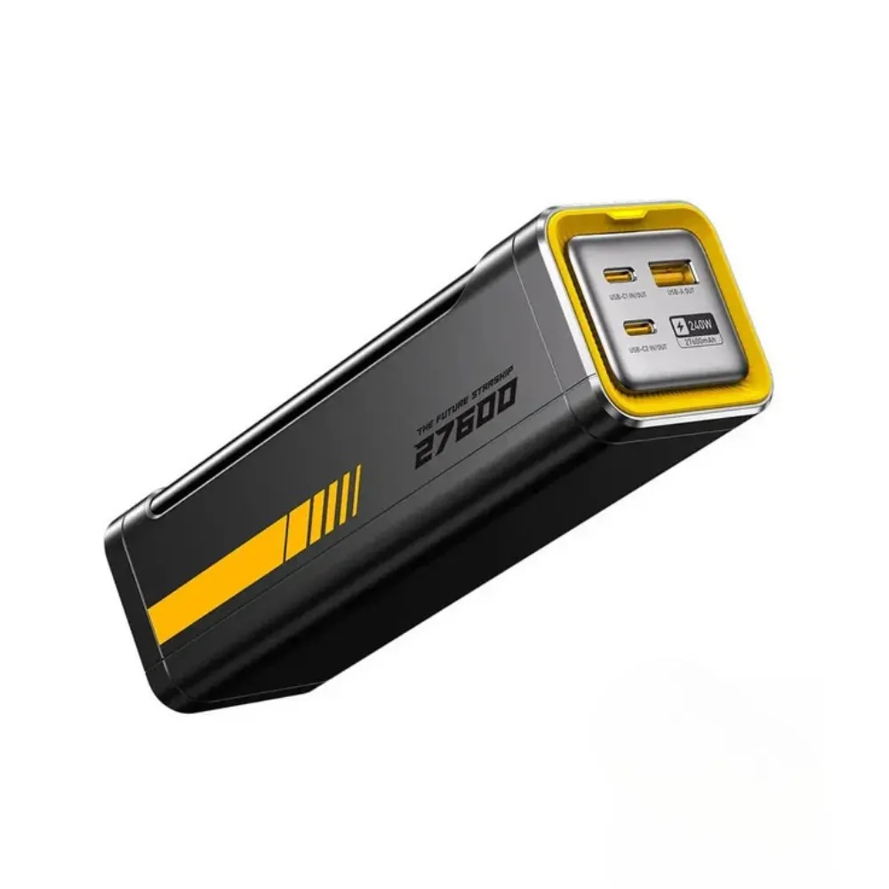 Powerbank AOHI Future Starship 27600mAh 240W Czarno-żółty