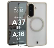 Bizon MatteO Pack do Galaxy A37 5G / A36 5G Beżowy