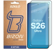 Bizon z ramką Glass Edge Duo do Galaxy S26 Ultra 2 sztuki