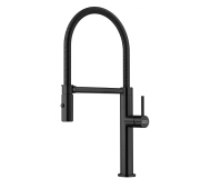 Franke Pescara semi-pro Czarny Stal szlachetna