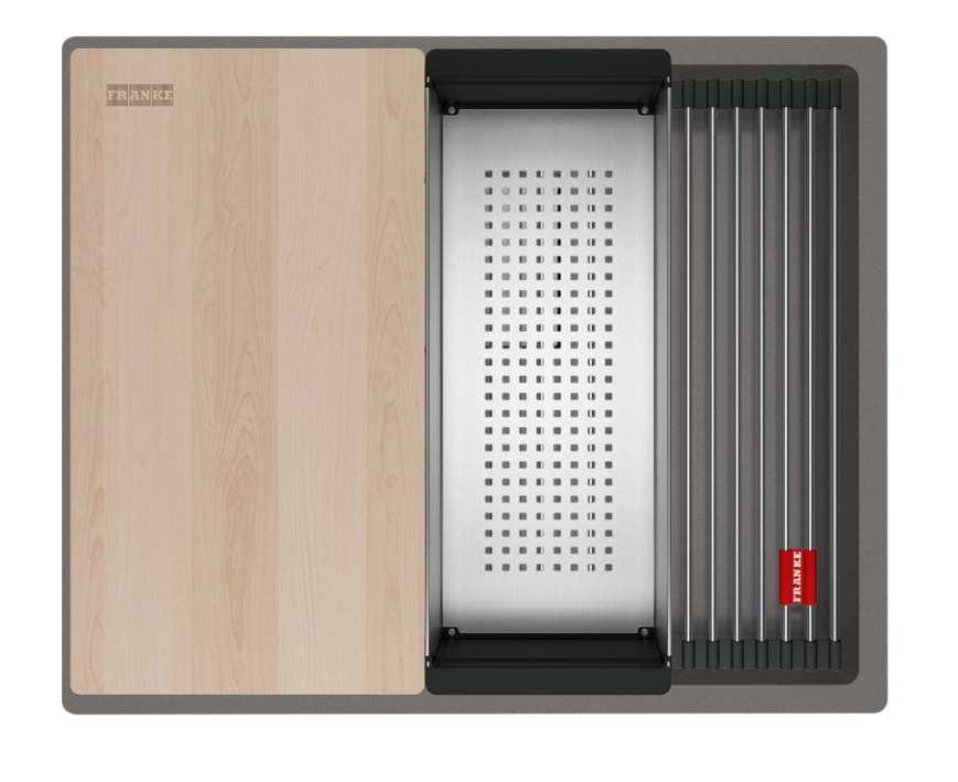 Zlewozmywak Franke Kanon KNG PRO 110-52 Granitowy Kamienny szary