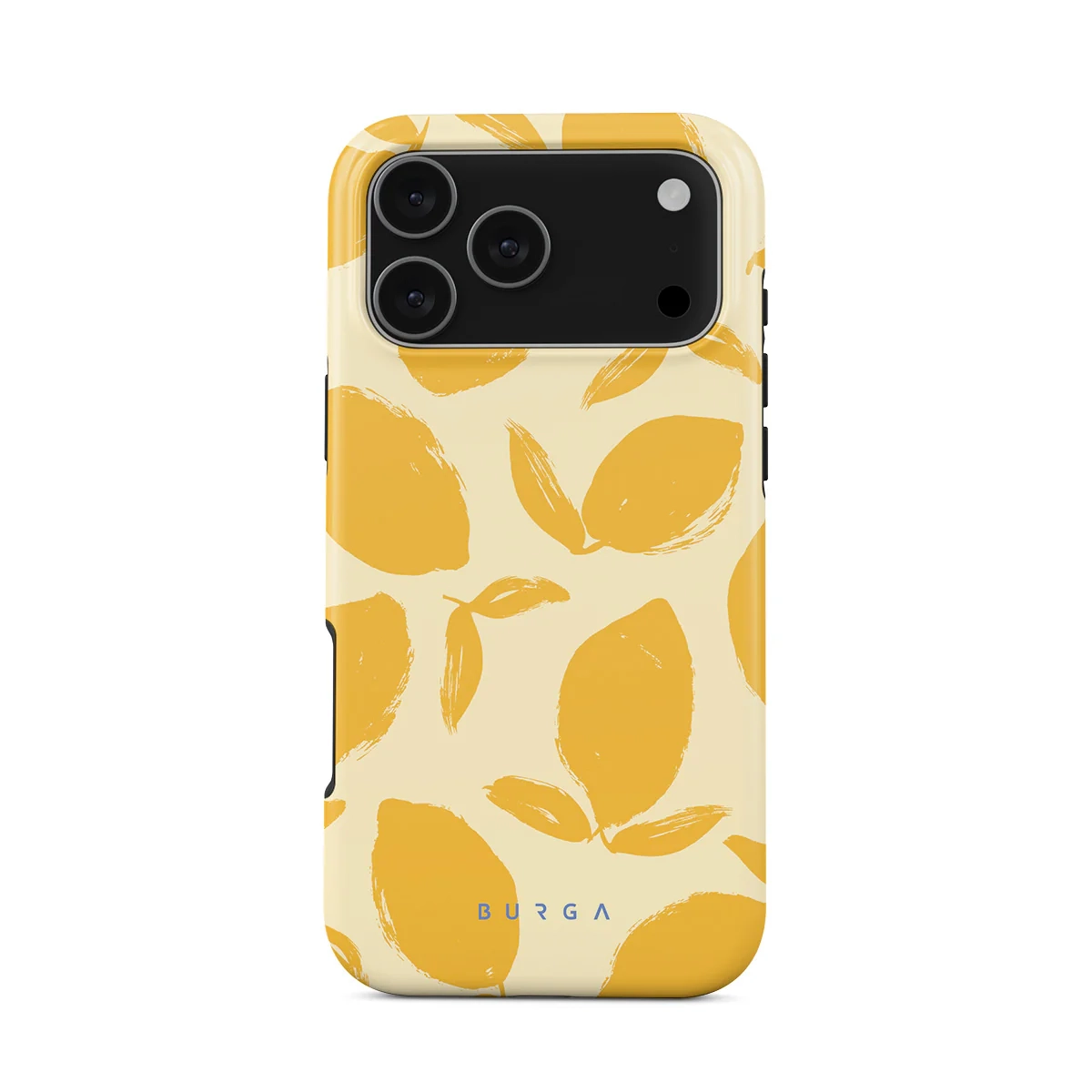 Etui Burga Lemon Tart Tough Magnetic do iPhone 17 Pro Max Żółty