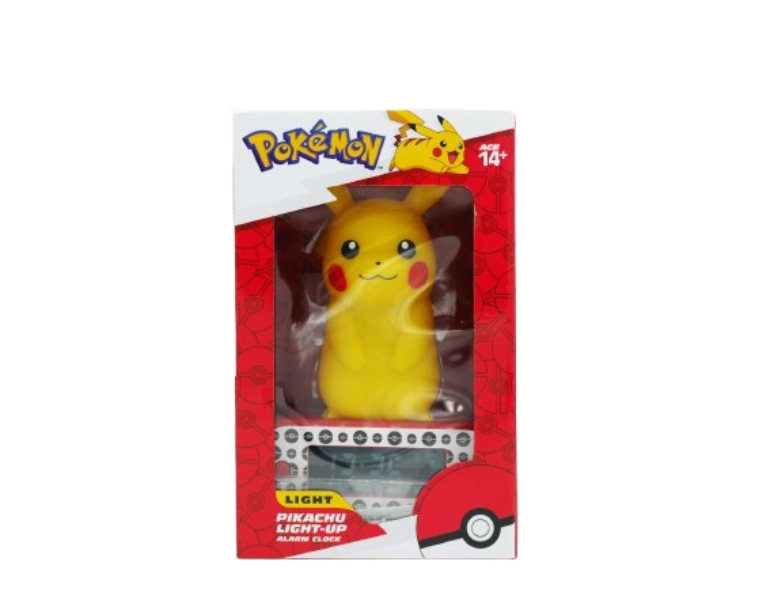 Budzik Teknofun Pokémon Pikachu Light-Up Alarm Clock