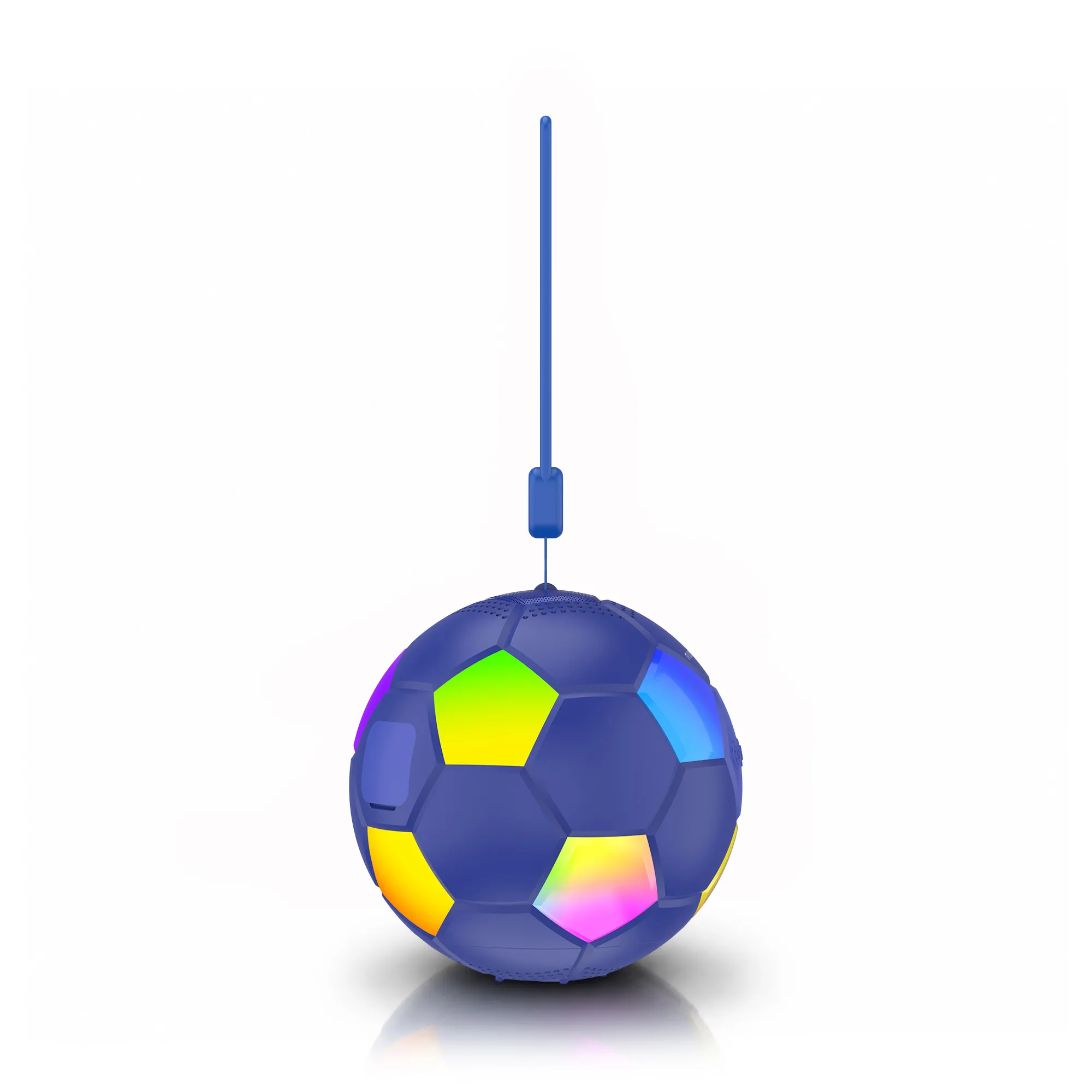 фото Портативная колонка MusicMate MM-SB40 FootballWave Blue (MM-SB40-N) 2