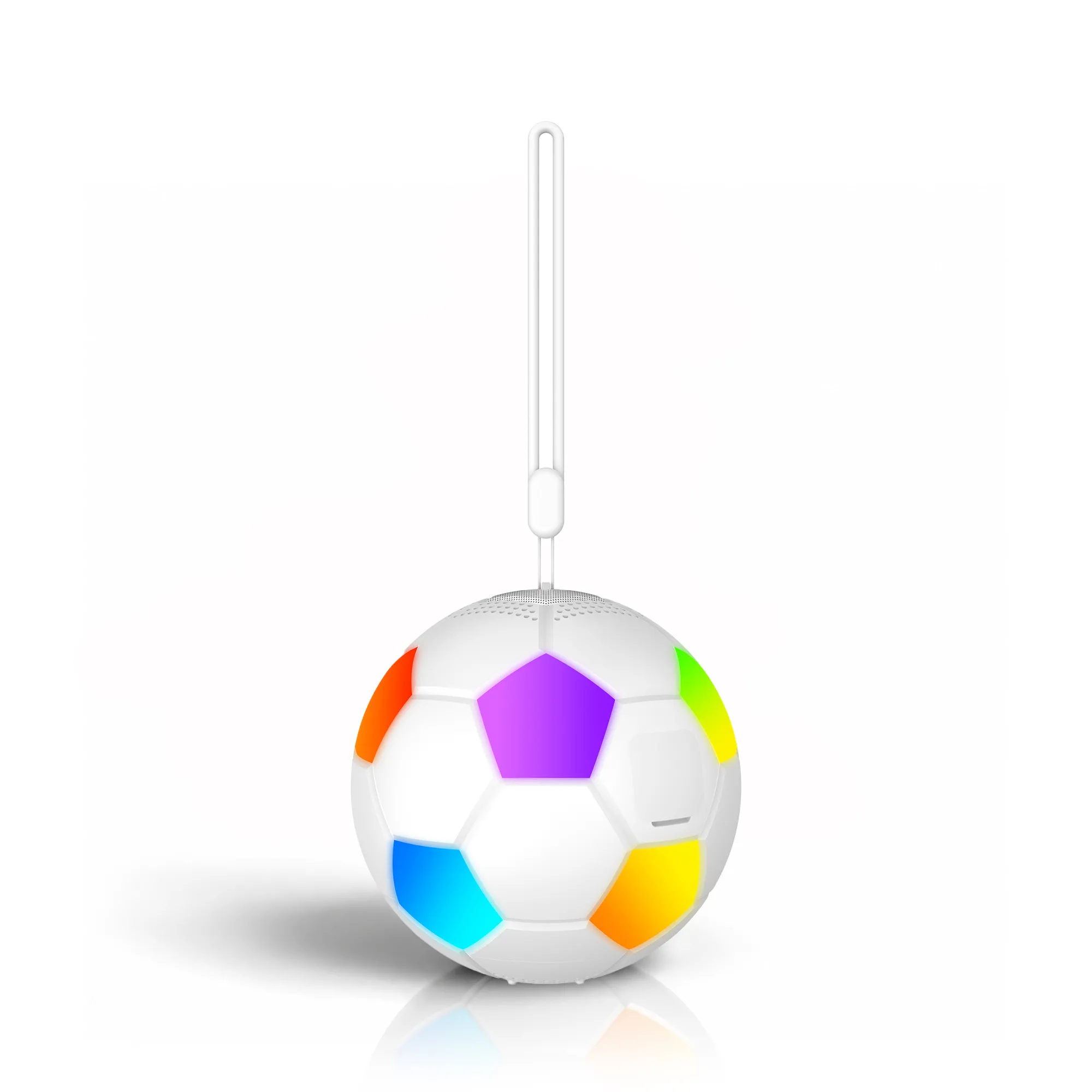 фото Портативная колонка MusicMate MM-SB40 FootballWave White (MM-SB40-N) 2