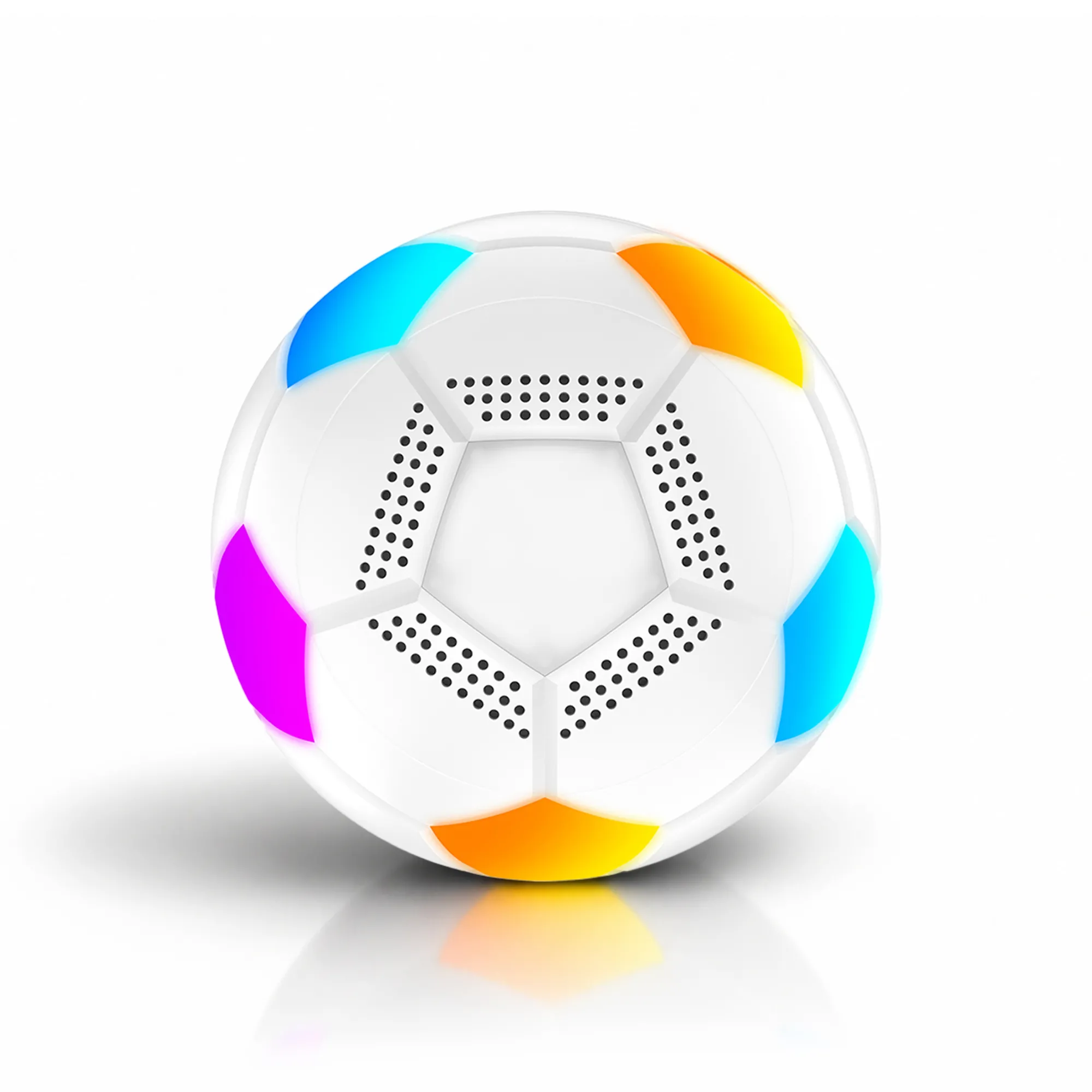 фото Портативная колонка MusicMate MM-SB40 FootballWave White (MM-SB40-N) 1