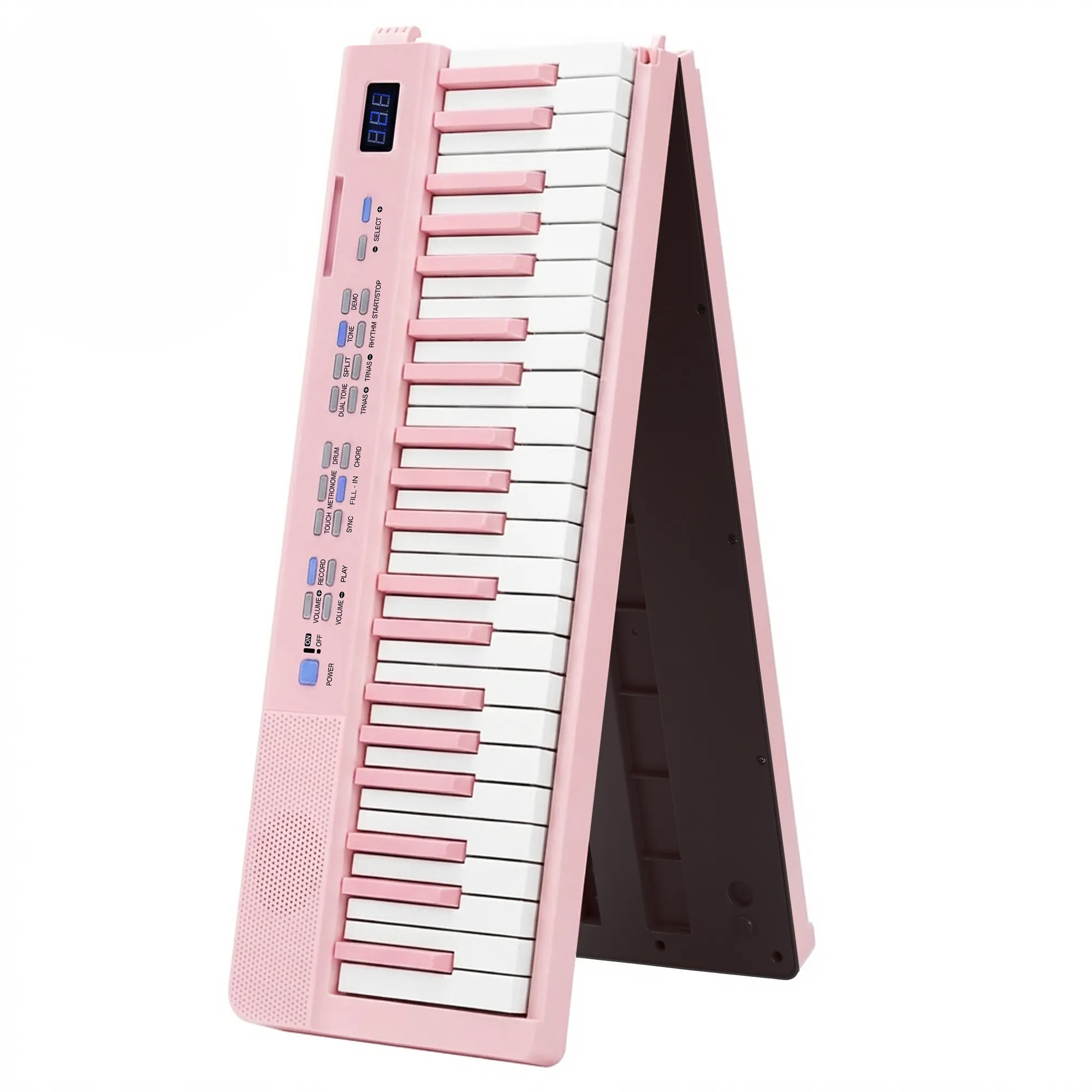 Pianino cyfrowe Musicmate MM-P8-P FoldMaster składane Różowy
