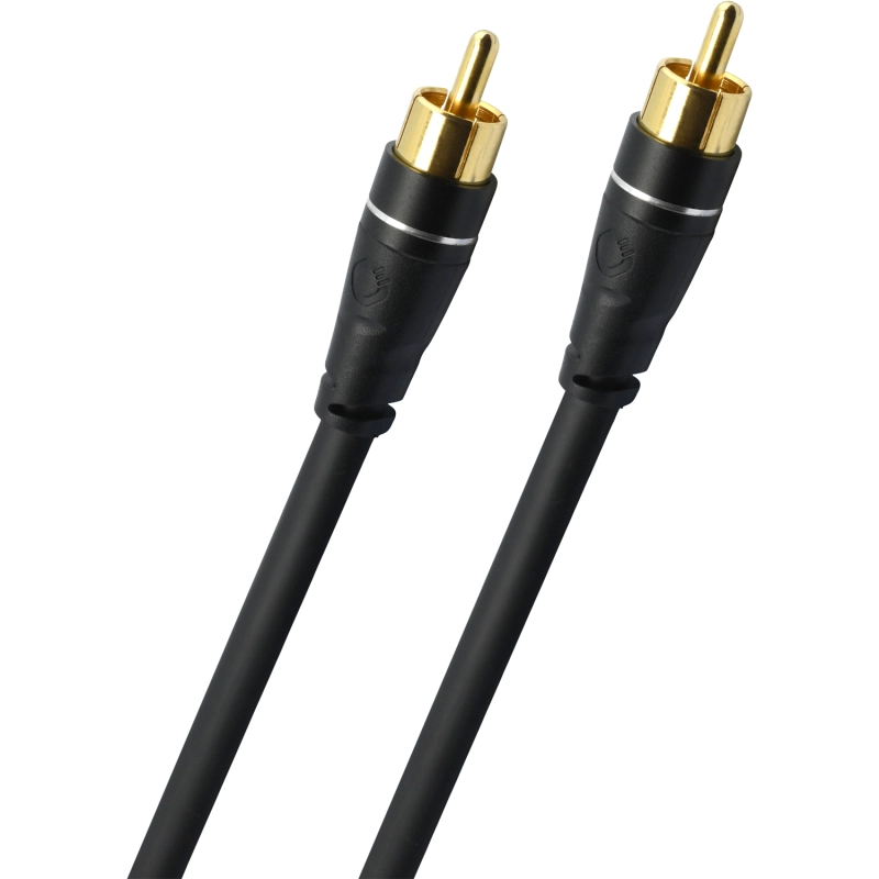 Kabel audio Oehlbach Subwoofer RCA 7,5m Czarny