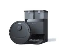 Ecovacs Deebot T30E Omni Funkcja mopowania Stacja oczyszczająca Tworzenie mapy pomieszczenia 64dB Funkcje AI Czarny