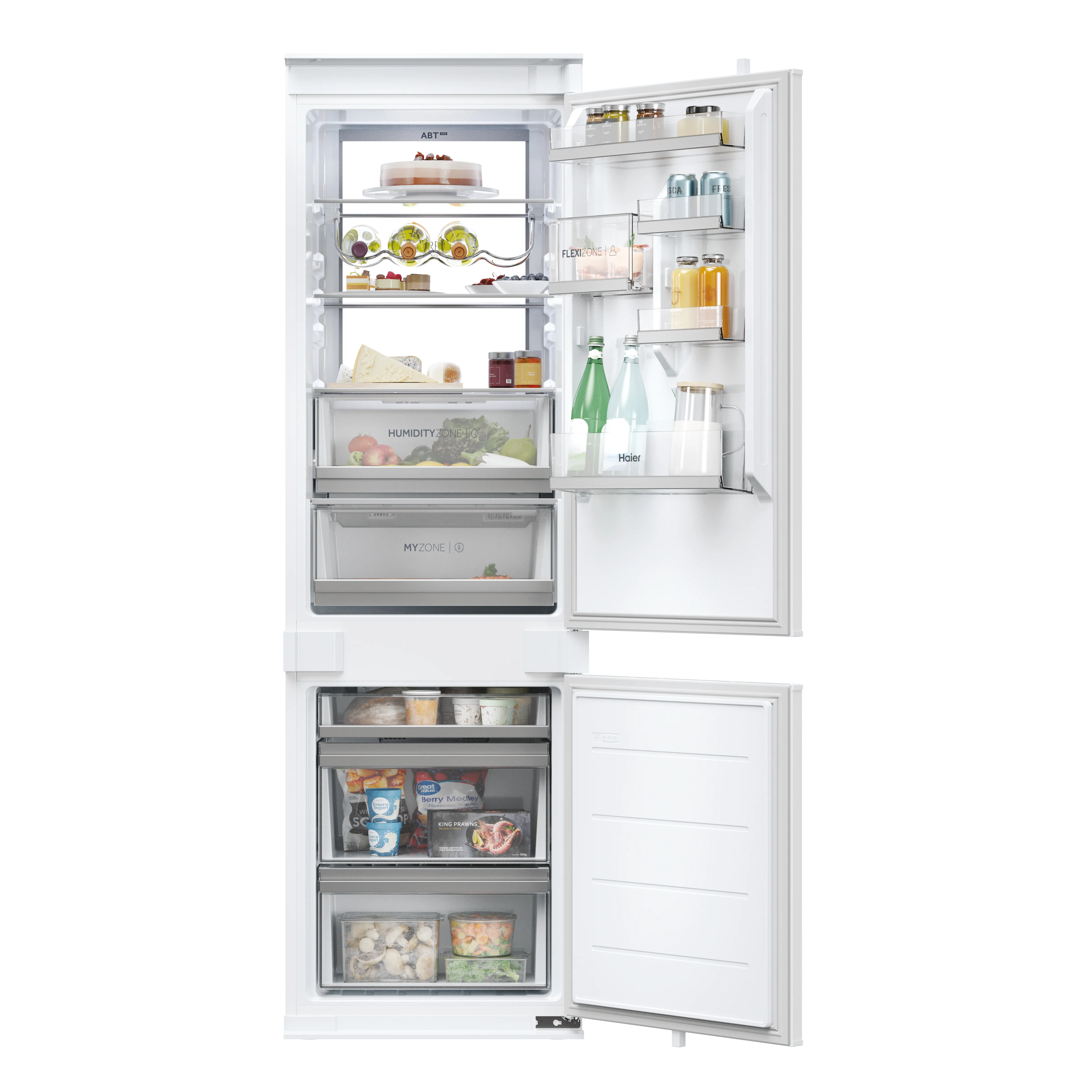 Lodówka Haier HBW7518BT Pełny No Frost 177,2cm Szuflada Humidity Zone