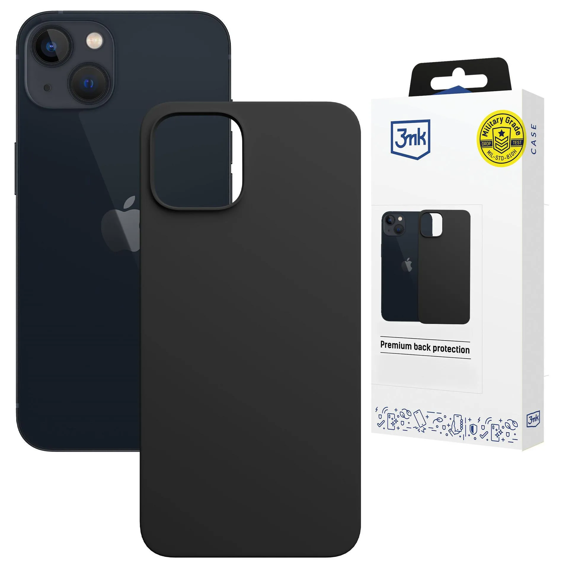 Etui 3mk Hardy Mellow MagCase do iPhone 15 Plus Czarny