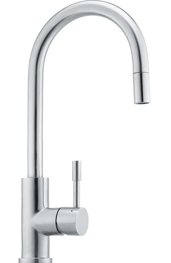 Bateria Franke Eos Pull-Out Srebrny Stal szlachetna