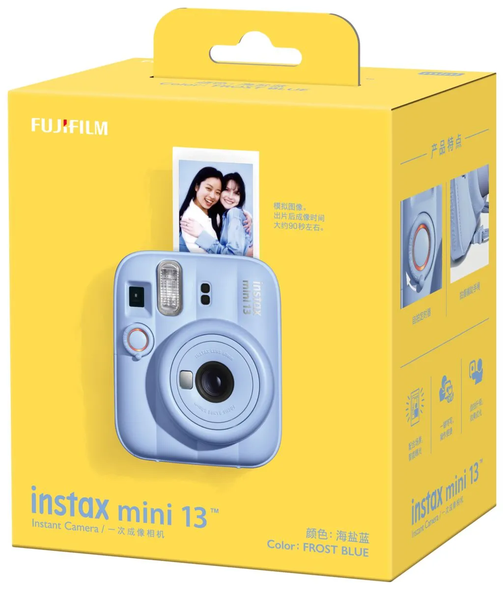 фото Фотокамера миттєвого друку Fujifilm Instax Mini 13 Frost Blue (16963101) 3