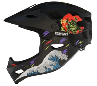 Kask Kamikaze RONIN Black Wave L Czarny