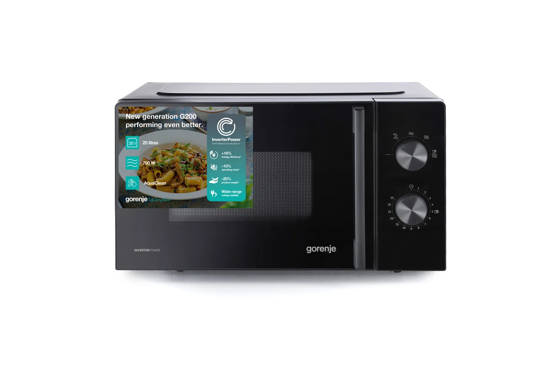 фото Микроволновка Gorenje MO20E1B5 3