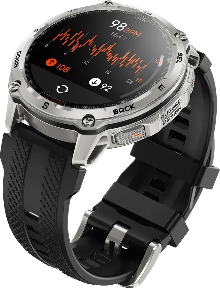 фото Смарт-часы Kospet Tank T4 Silver 3