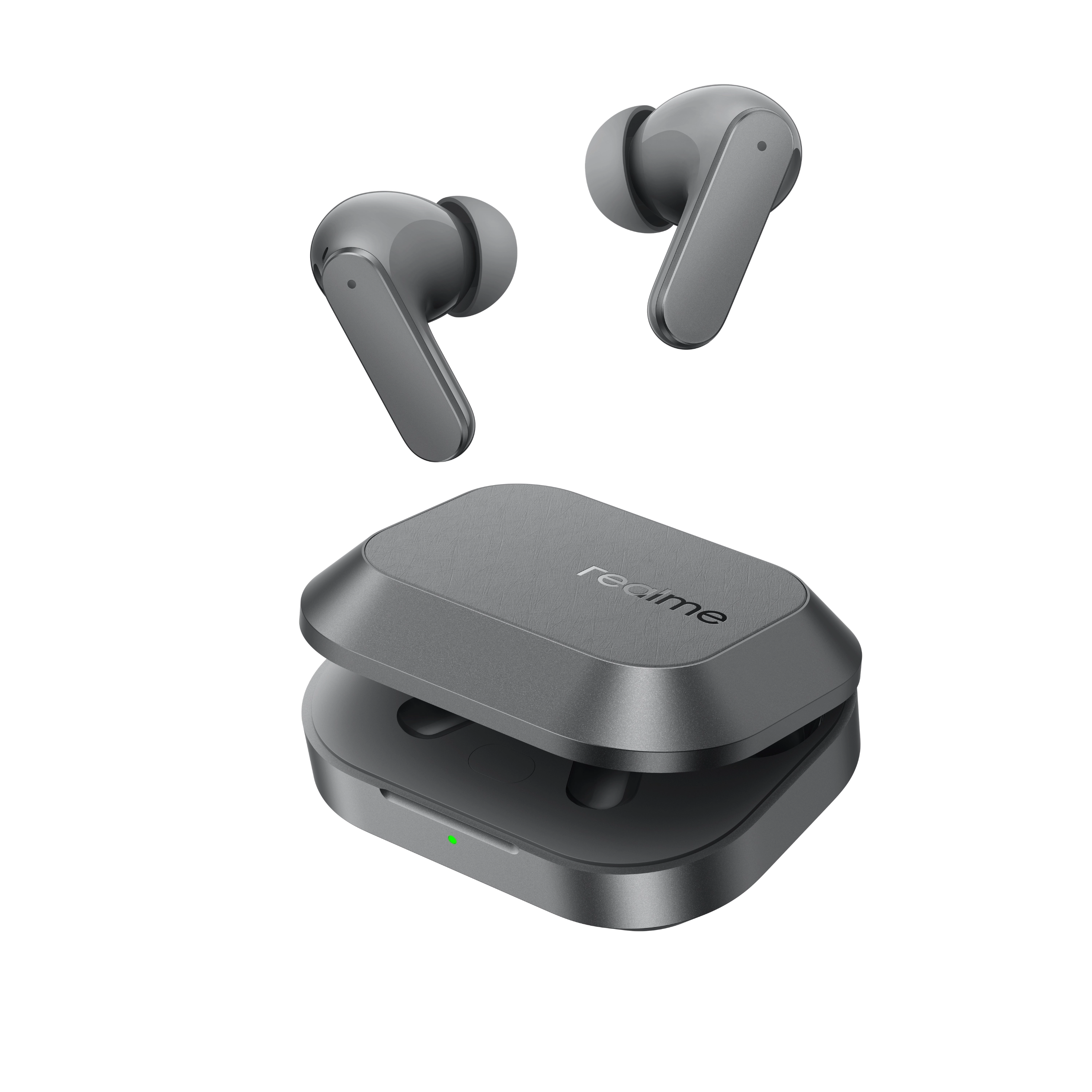 Słuchawki bezprzewodowe realme Buds Air8 Dokanałowe Bluetooth 5.4 Funkcje AI Szary