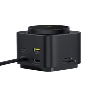 Baseus MagPro Series II 7w1 Qi2 15W Czarny