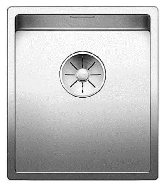 Blanco CLARON 340-U 521571 Stalowy Srebrny