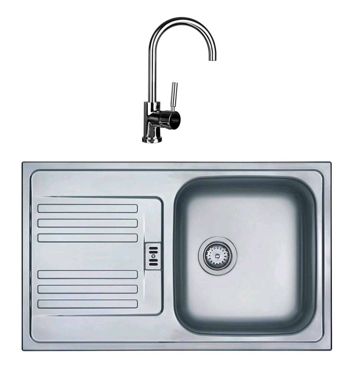 Zlewozmywak Franke Euroform EFL 614-78 + bateria Lula
