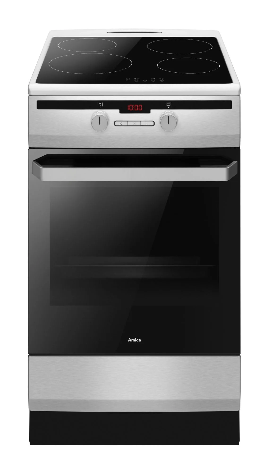 Kuchnia indukcyjna Amica 58IES2.334HTAD(XV) Grill Termoobieg