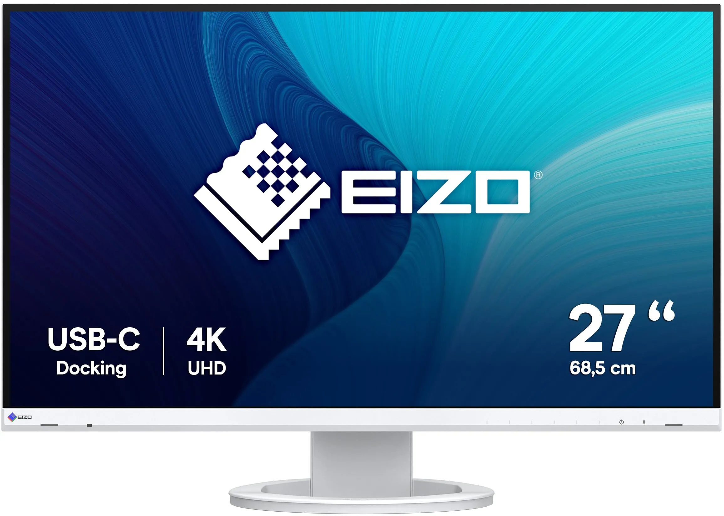 Monitor Eizo FlexScan EV2740S-WT 27" 4K IPS 60Hz 6ms Biały
