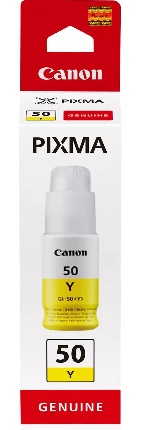 Tusz Canon GI-50Y Żółty 70 ml