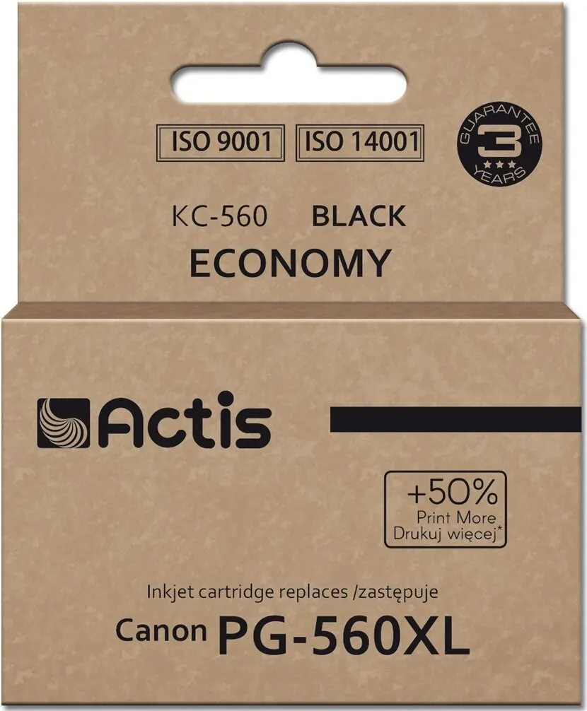 Tusz Actis KC-560 (zamiennik PG-560XL) Czarny 22 ml