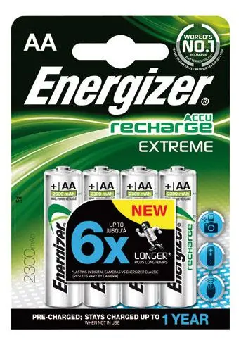 Akumulatorki Energizer Extreme AA 2300mAh 4szt.