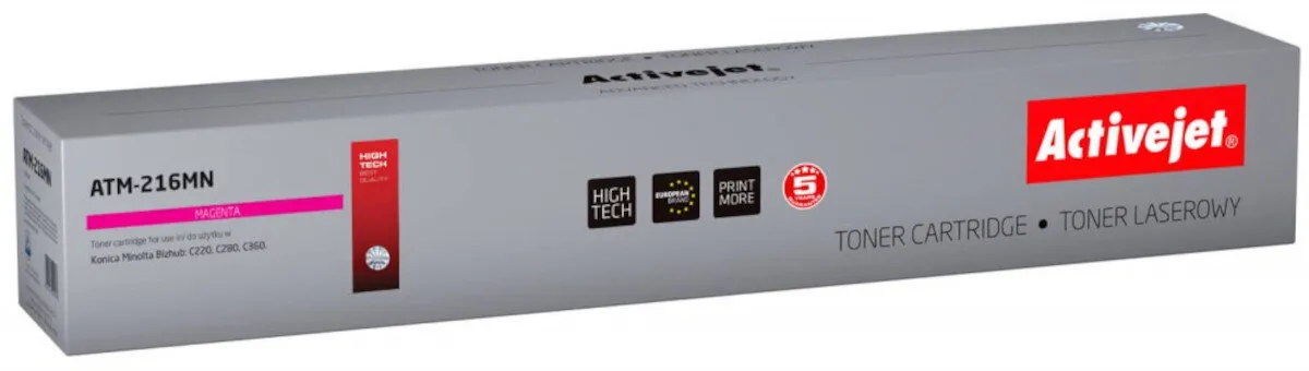 Toner ActiveJet ATM-216MN (zamiennik TN216M) Purpurowy