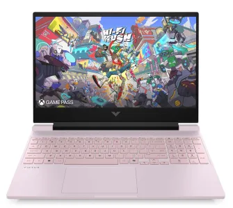 Laptop gamingowy HP Victus 15-fa2027nwx 15,6" 144Hz i7-13620H 16GB RAM 512GB Dysk SSD RTX5050 DLSS4 Win11 Różowy