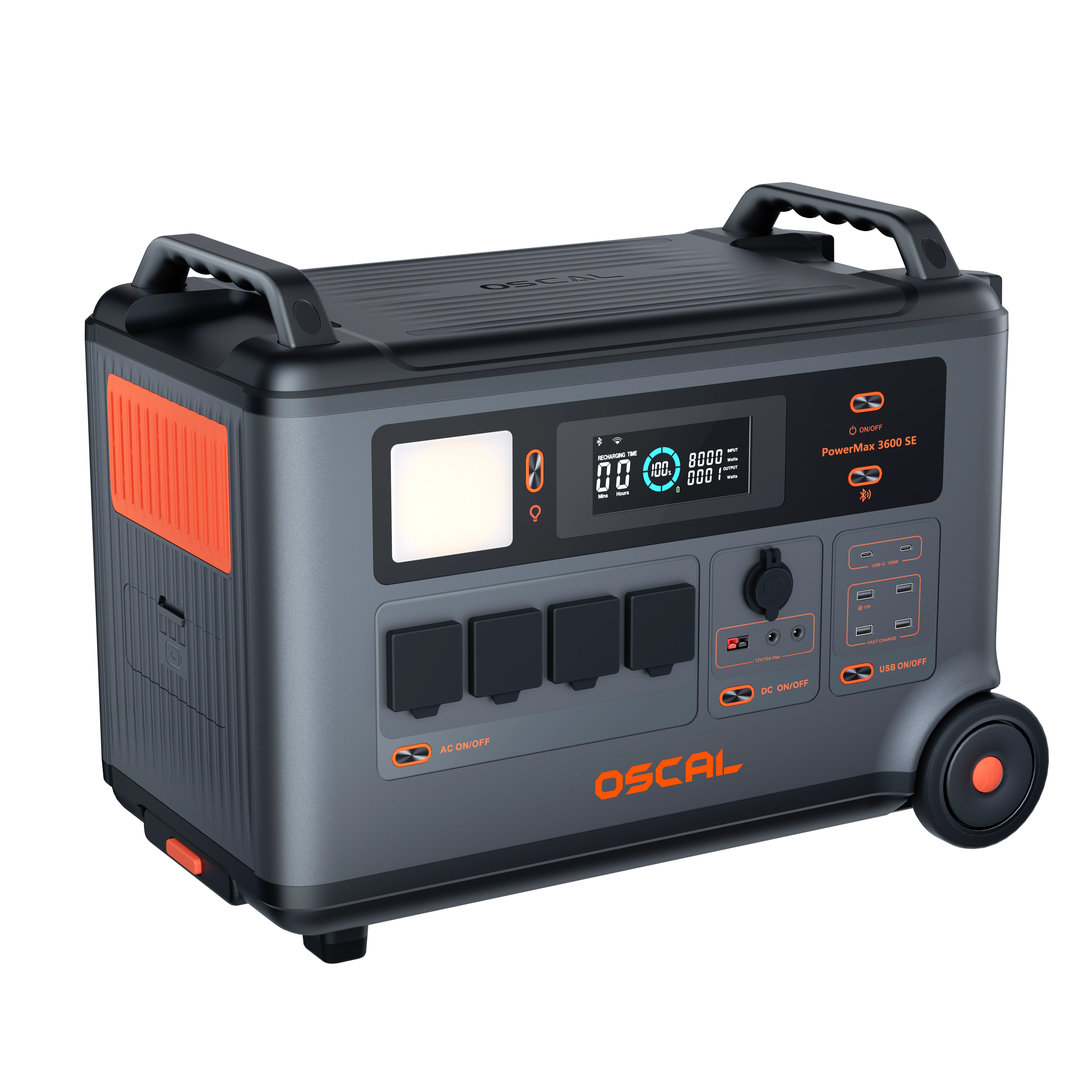 Stacja zasilania Oscal PowerMax 3600 SE 3600 Wh UPS 5–8 ms