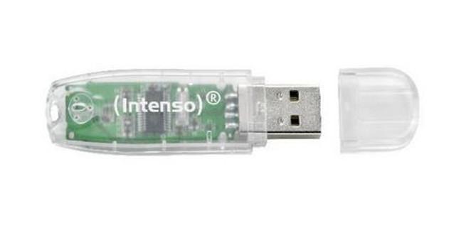 PenDrive Intenso Rainbow Line 32GB (przezroczysty)
