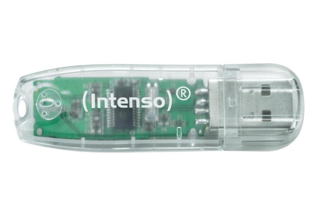 PenDrive Intenso Rainbow Line 32GB (przezroczysty)