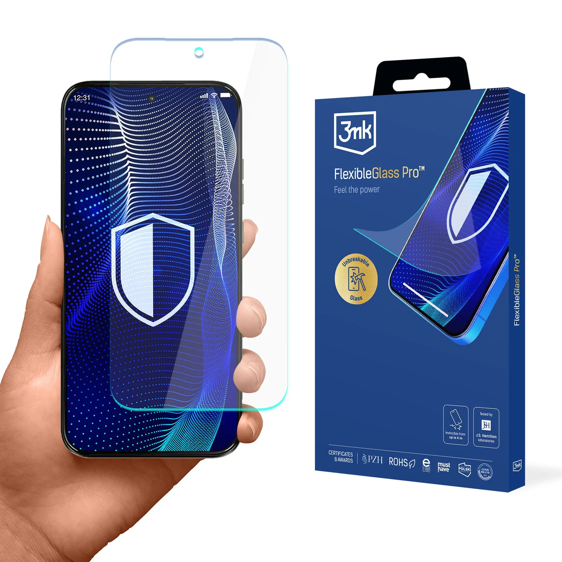 Szkło hybrydowe 3mk FlexibleGlass Pro do Motorola Moto G67/ Moto G77