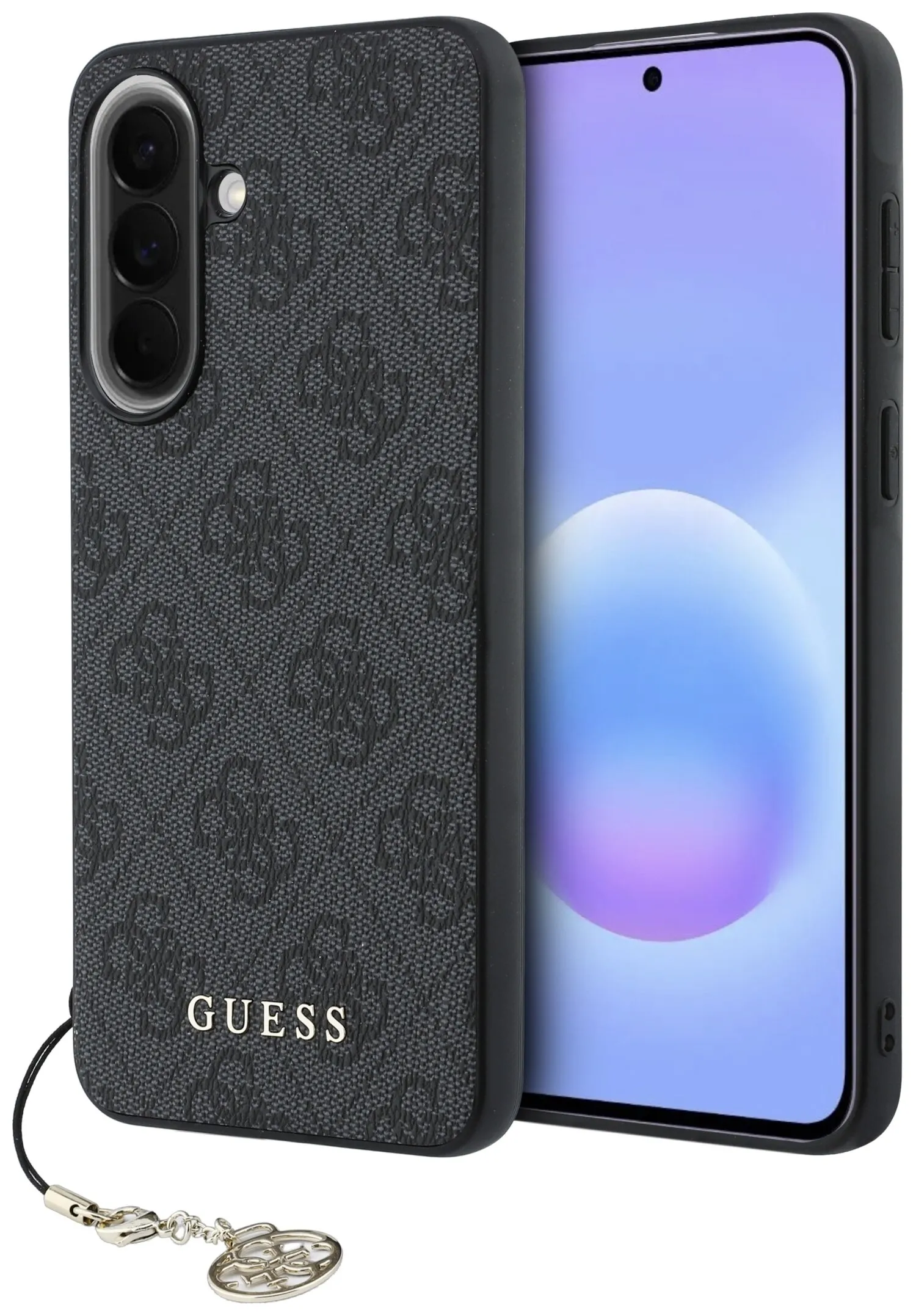 Etui Guess 4G Charm do Galaxy A57 5G Czarny