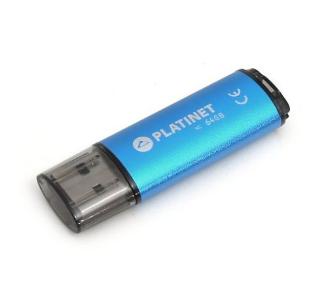 PenDrive Platinet X-Depo 64GB (niebieski)