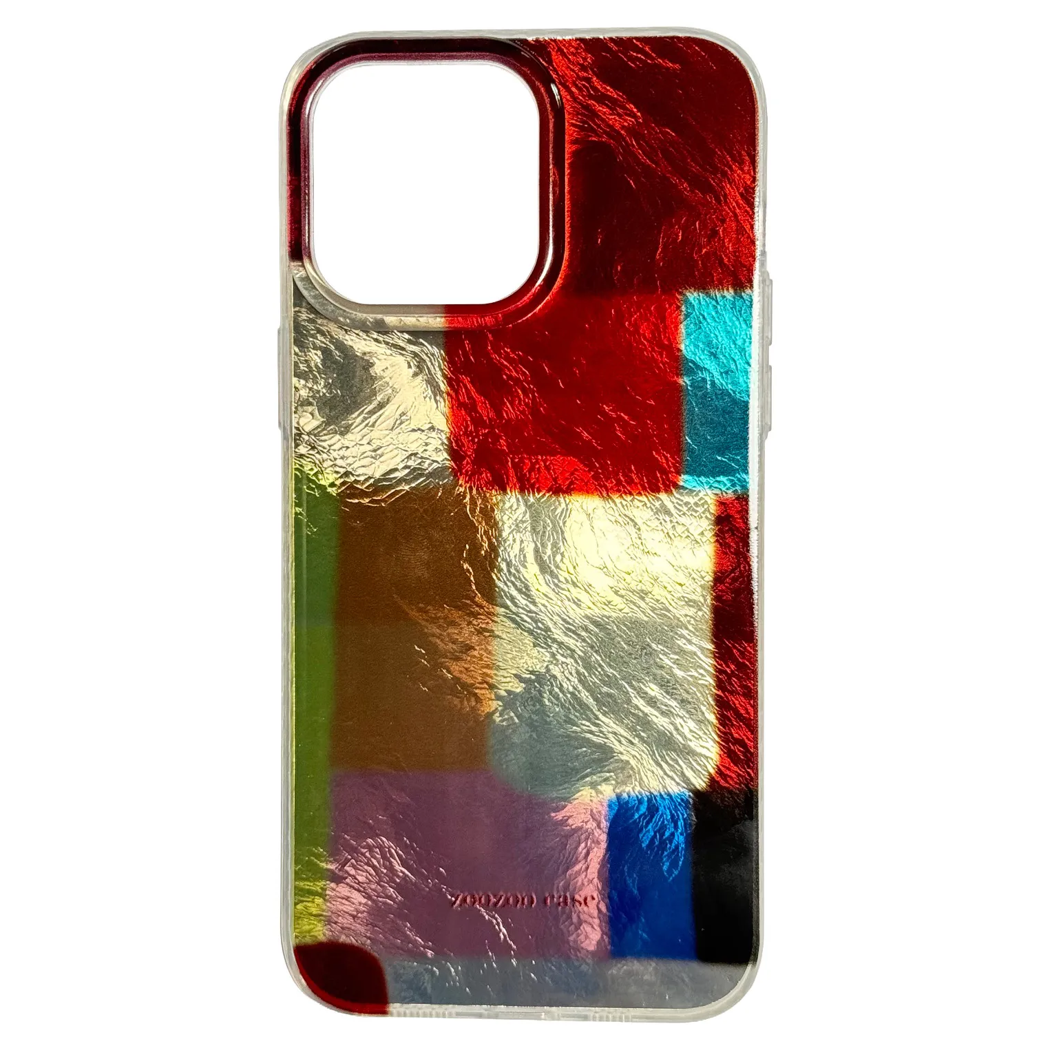 Etui Phoneskin Kolorowa Kratka do iPhone 14 Pro Max Kolorowy