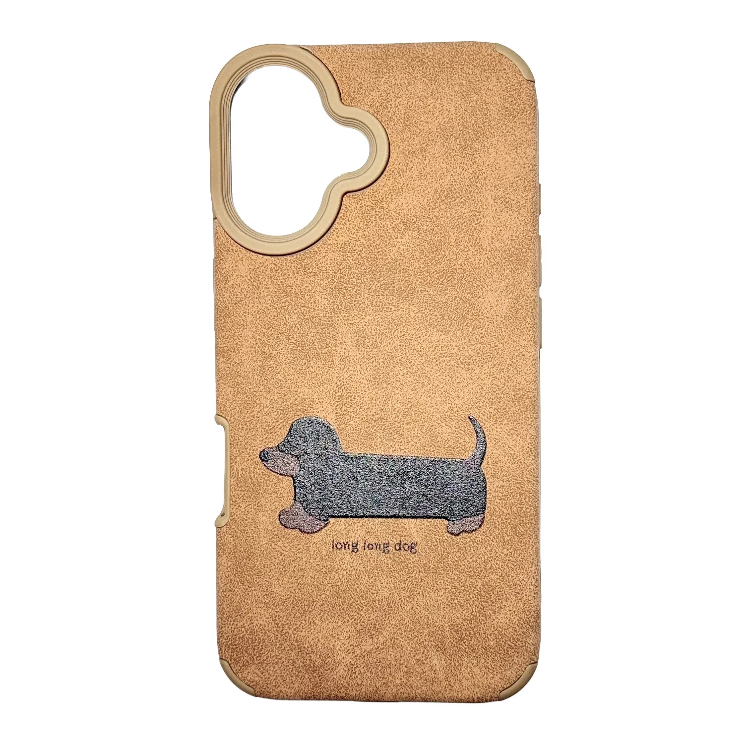 Etui Phoneskin Uroczy Piesek do iPhone 16 Beżowy