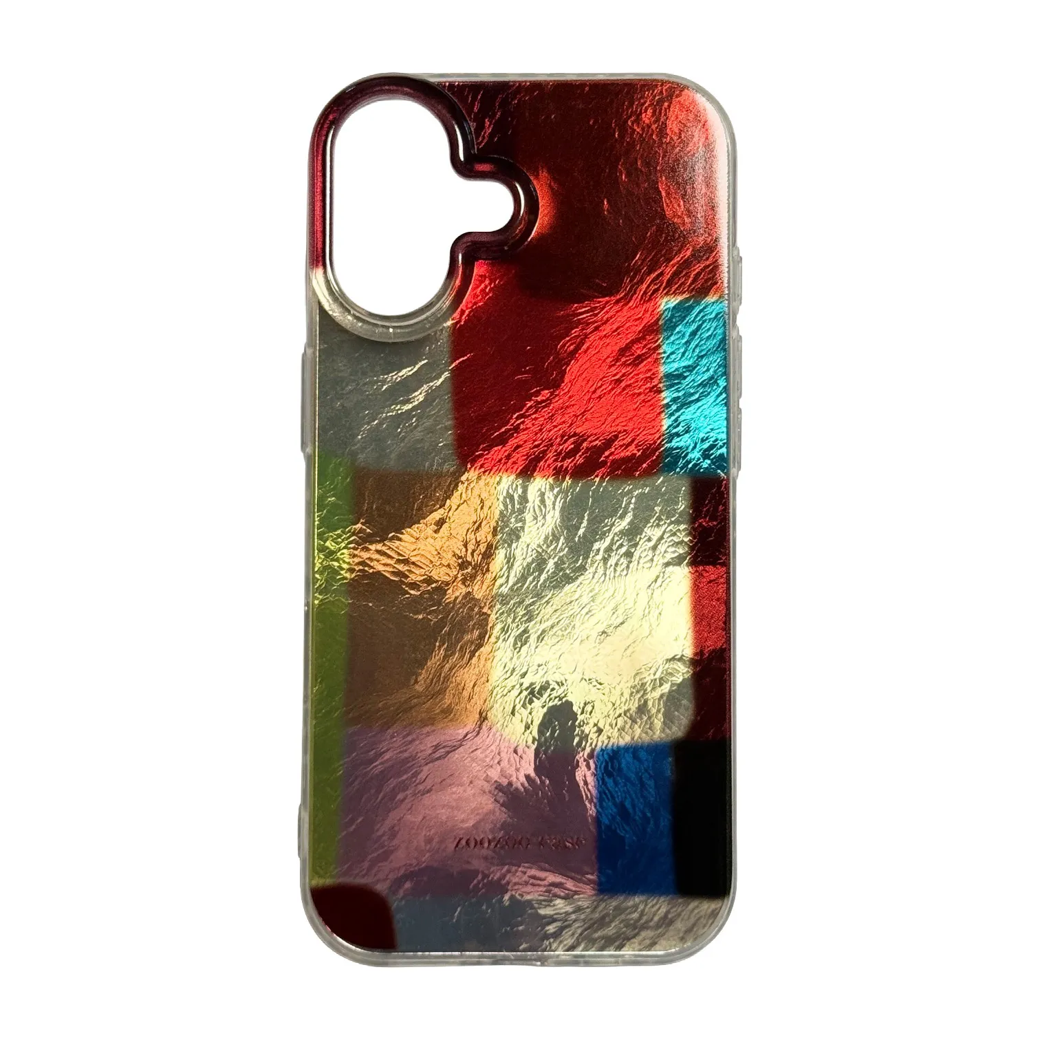 Etui Phoneskin Kolorowa Kratka do iPhone 17 Kolorowy