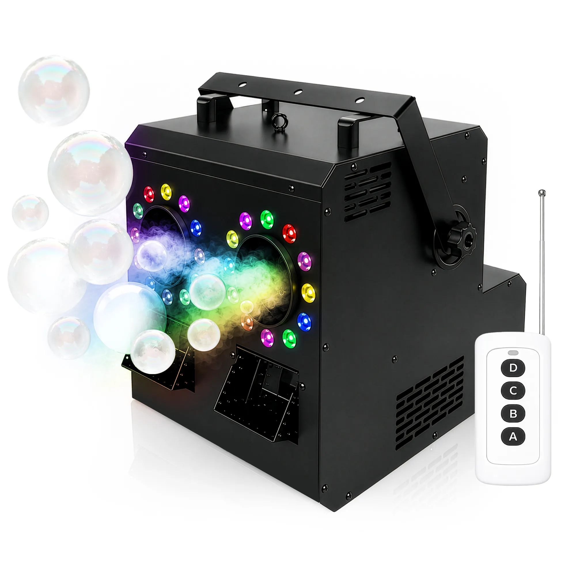Wytwornica baniek dymnych Musicmate MM-DB600 BubbleFog PRO LED